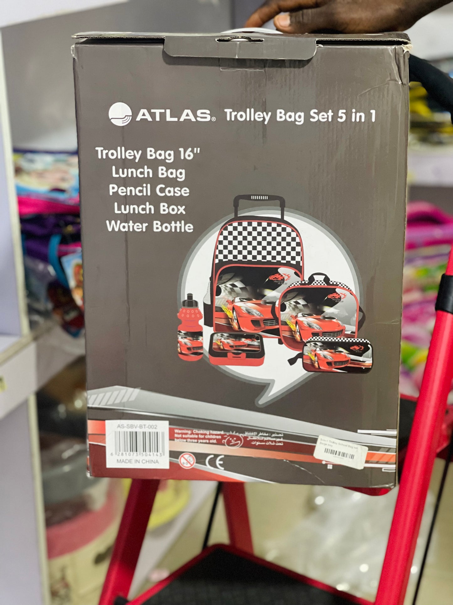 Trolley bag 5 in 1(Age 3+)