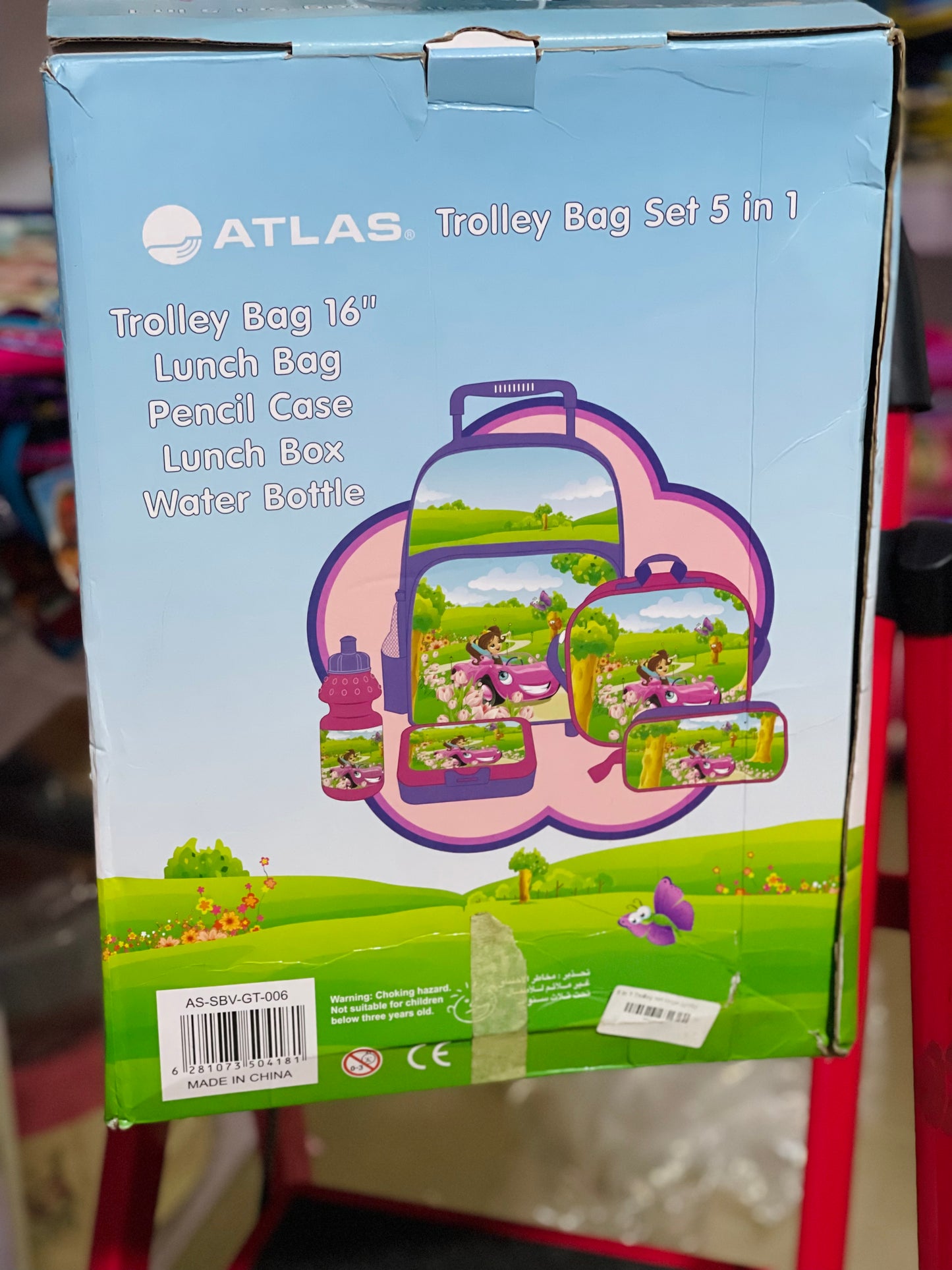 Trolley bag 5 in 1(Age 3+)